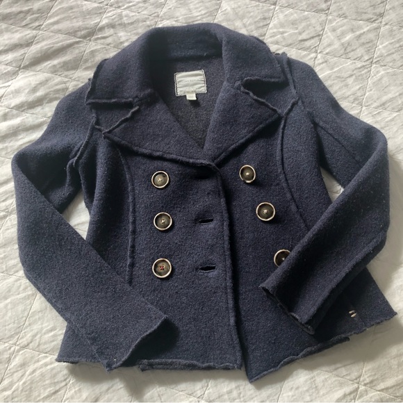 Banana Republic boiled wool pea coat - Picture 11 of 14